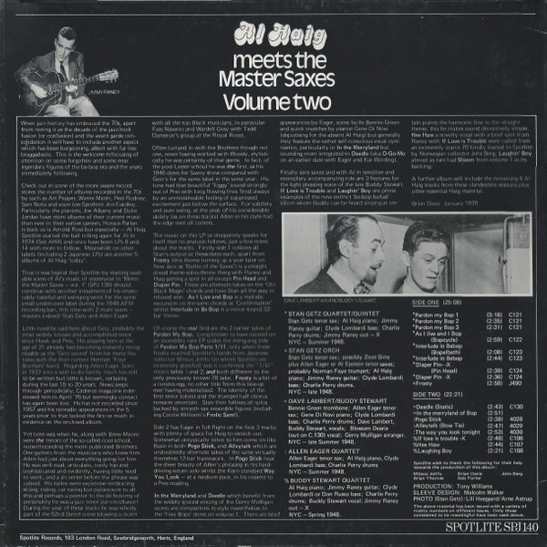 Al Haig, Allen Eager And Stan Getz-1