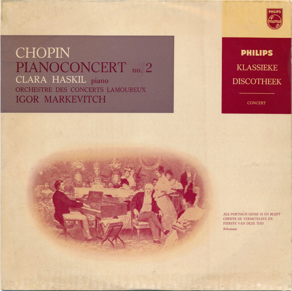 Frédéric Chopin, Clara Haskil, Igor Markevitch, Orchestre Des Concerts Lamoureux-0