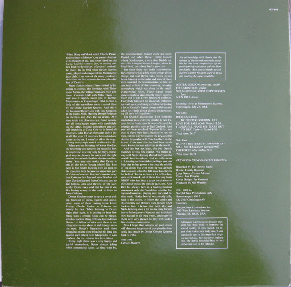 Dexter Gordon Quartet-1