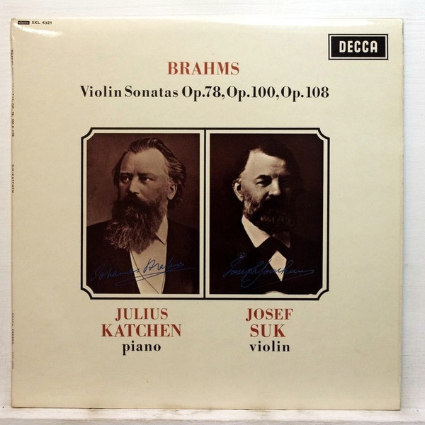 Johannes Brahms - Josef Suk, Julius Katchen-0