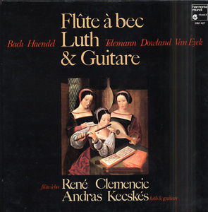 Johann Sebastian Bach • Georg Friedrich Händel • Georg Philipp Telemann • John Dowland • Jacob Jan Van Eyck – René Clemencic, András Kecskés-0