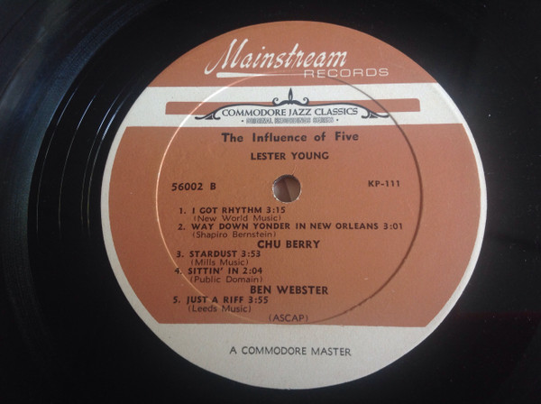 Coleman Hawkins, Lester Young, Ben Webster, Don Byas, Leon "Chu" Berry-1