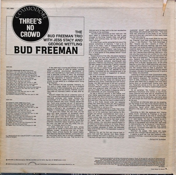 Bud Freeman Trio-1