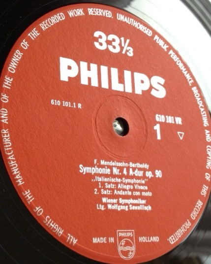 Felix Mendelssohn-Bartholdy / Wolfgang Sawallisch / Wiener Symphoniker-1