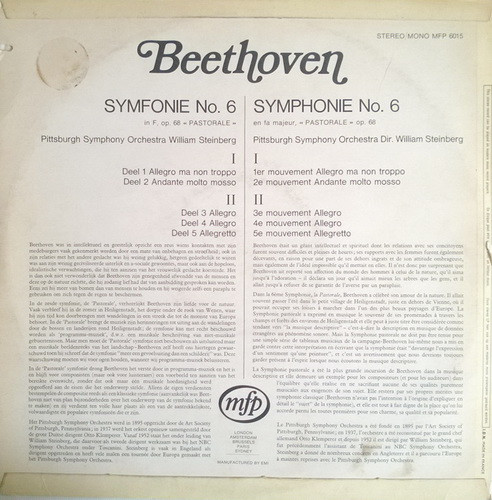 Ludwig van Beethoven, William Steinberg Conducts Pittsburgh Symphony Orchestra-1