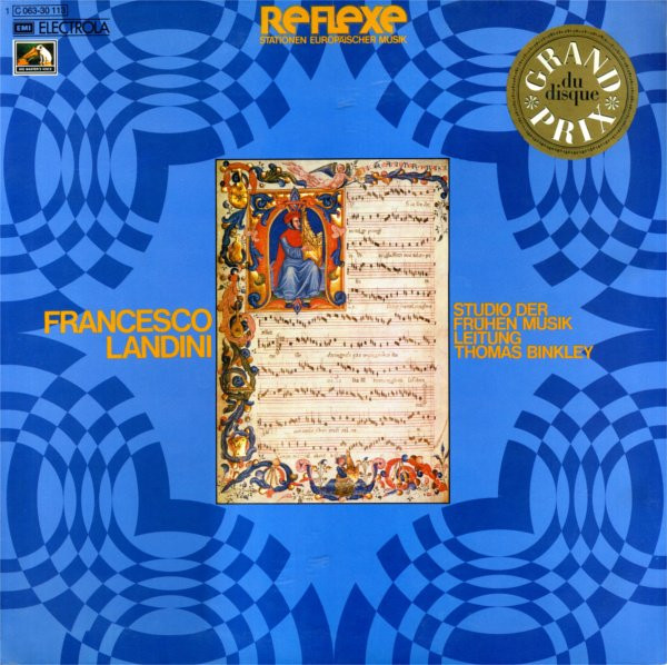 Francesco Landini, Studio Der Frühen Musik Leitung Thomas Binkley-0