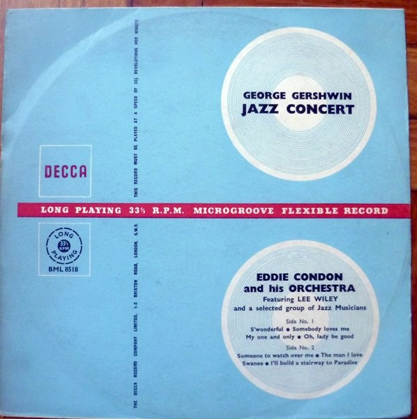 Eddie Condon And His Orchestra Featuring Lee Wiley-0