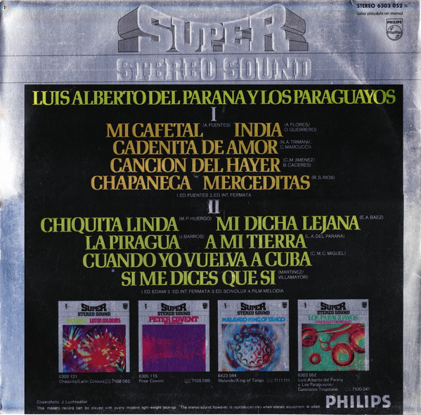 Luis Alberto del Parana y Los Paraguayos-1