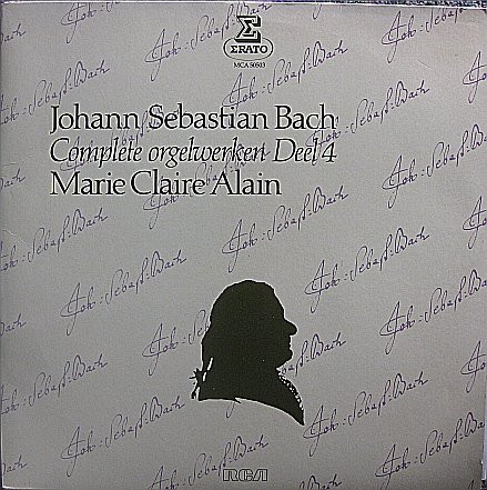 Johann Sebastian Bach — Marie-Claire Alain-0
