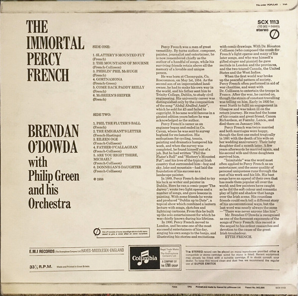 Brendan O'Dowda With Philip Green And His Orchestra-1