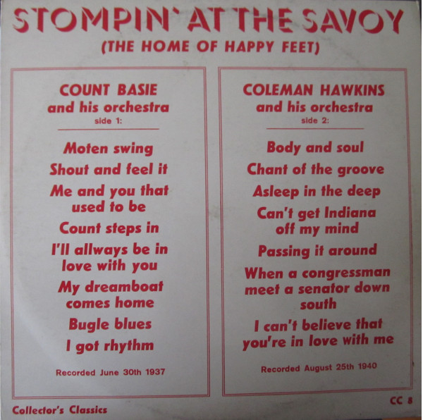 Count Basie Orchestra / Coleman Hawkins And His Orchestra-0