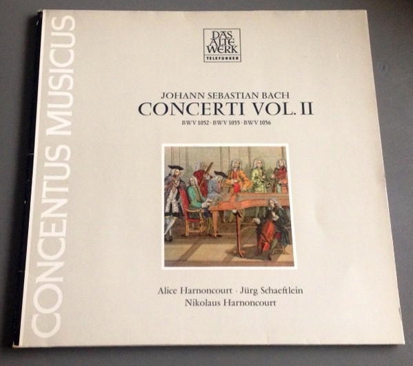 Johann Sebastian Bach, Alice Harnoncourt, Jürg Schaeftlein, Nikolaus Harnoncourt-1