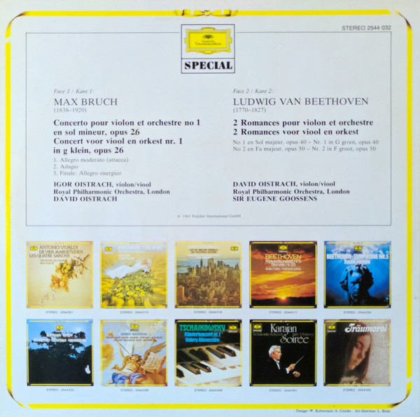 David Oistrach & Igor Oistrach – Ludwig van Beethoven / Max Bruch-1