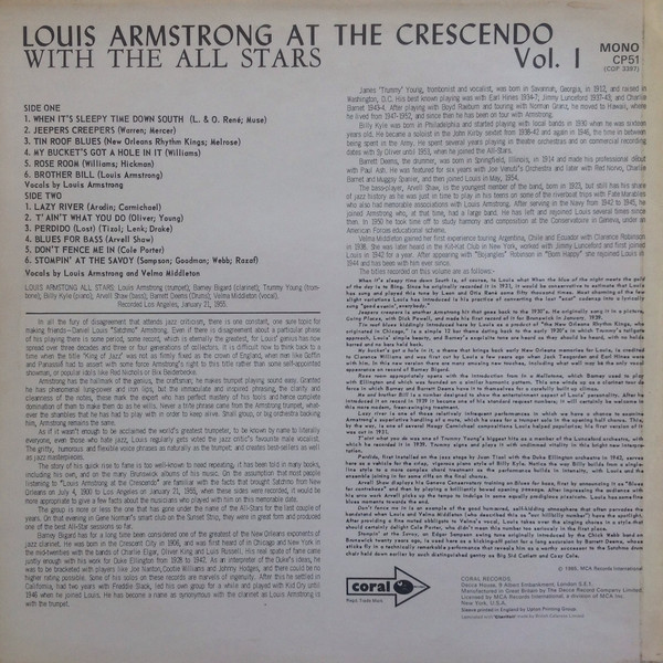 Gene Norman Presents Louis Armstrong And His All-Stars-1