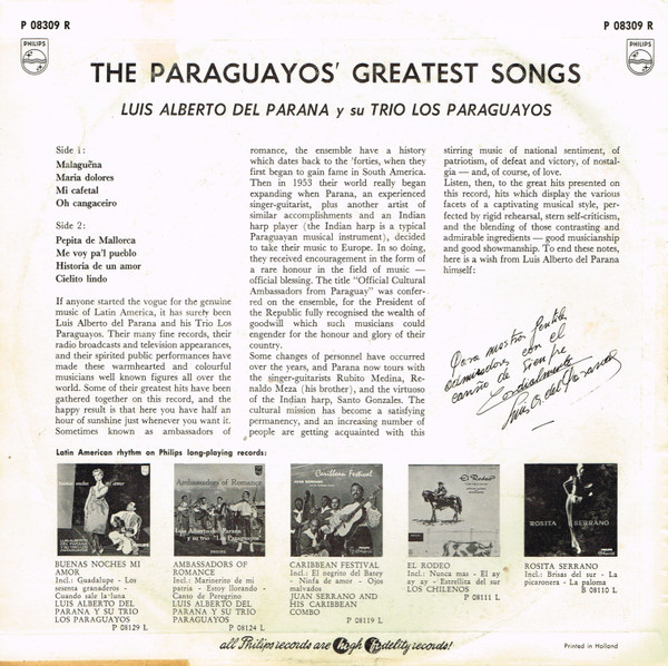 Luis Alberto del Parana y Los Paraguayos-1