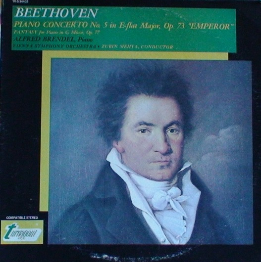 Ludwig Van Beethoven, Alfred Brendel, Wiener Symphoniker, Zubin Mehta-0