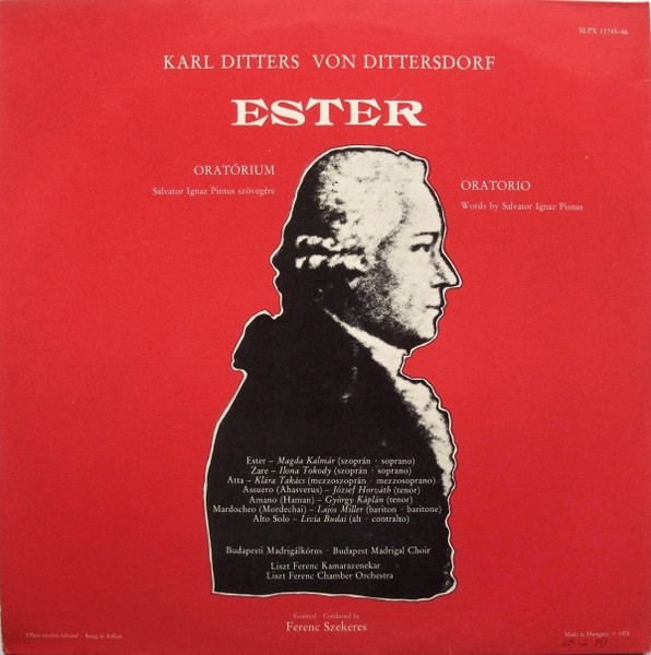 Carl Ditters von Dittersdorf, Ferenc Szekeres-1