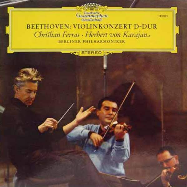 Ludwig Van Beethoven, Christian Ferras, Herbert von Karajan, Berliner Philharmoniker-0
