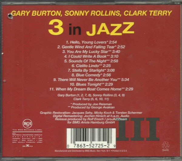 Gary Burton / Sonny Rollins / Clark Terry-1