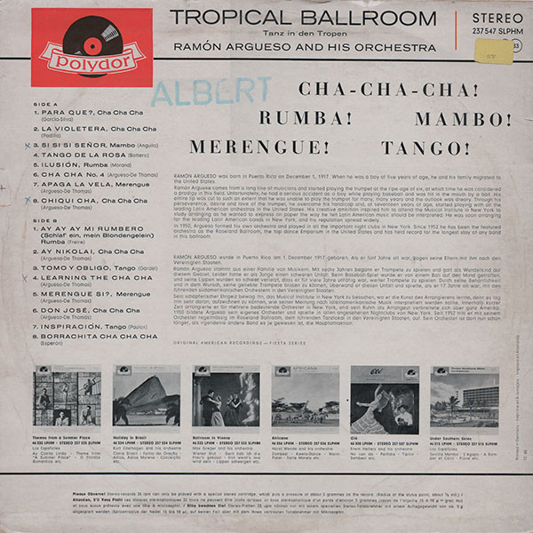 Argueso And His Orchestra-1