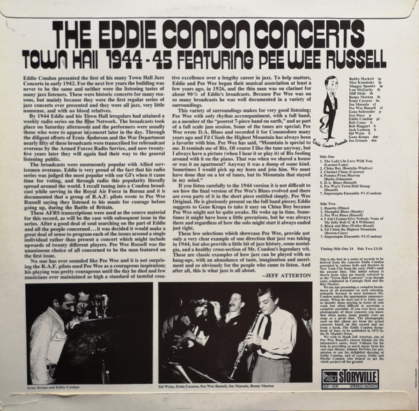 Eddie Condon Featuring Pee Wee Russell-1