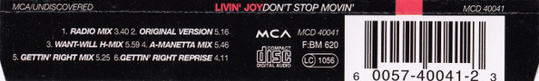 Livin' Joy-1