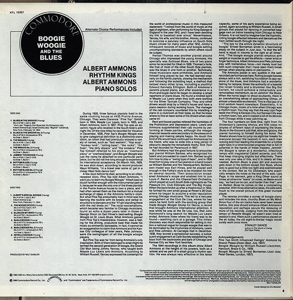 Albert Ammons, Albert Ammons And His Rhythm Kings-1