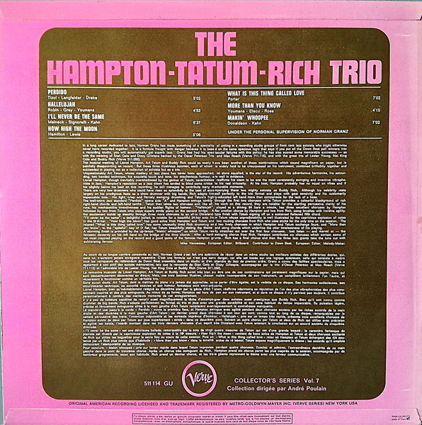 Art Tatum / Lionel Hampton / Buddy Rich-1