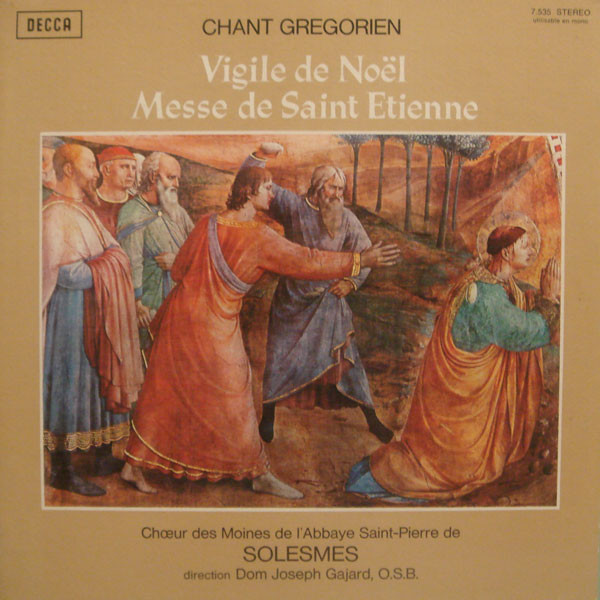 Chœur Des Moines De L'Abbaye Saint-Pierre De Solesmes Direction Dom Joseph Gajard-0