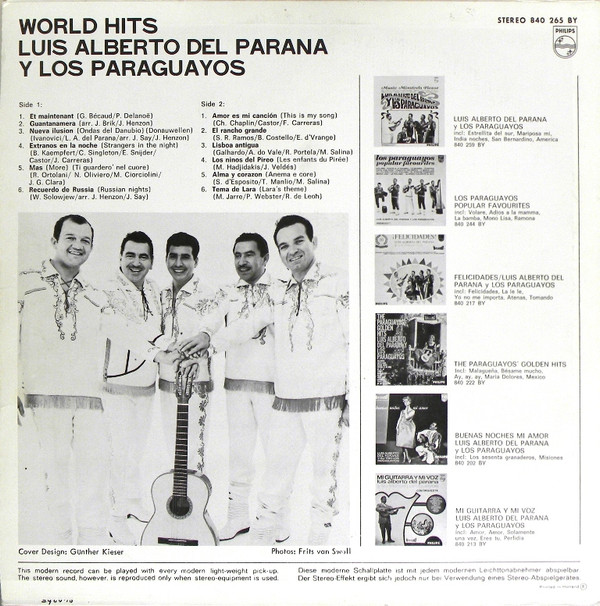 Luis Alberto del Parana y Los Paraguayos-1