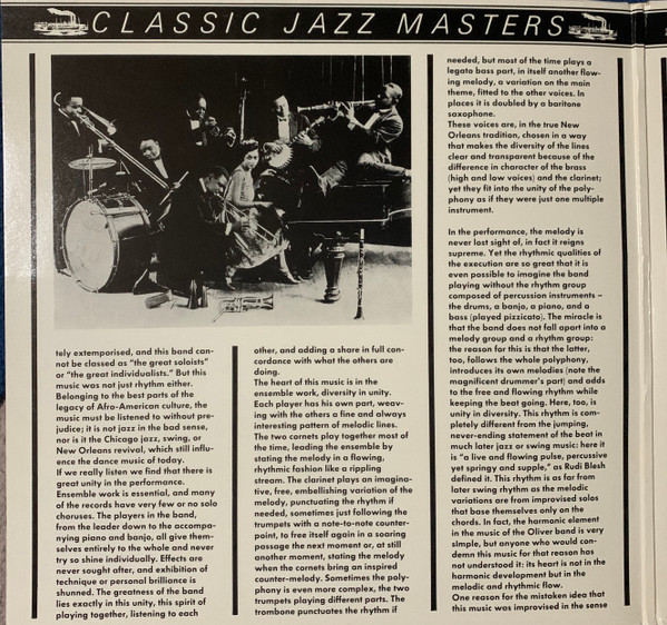 King Oliver's Creole Jazz Band With Louis Armstrong & Johnny Dodds-1