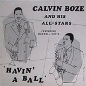 Calvin Boze And His All-Stars Featuring Maxwell Davis-0