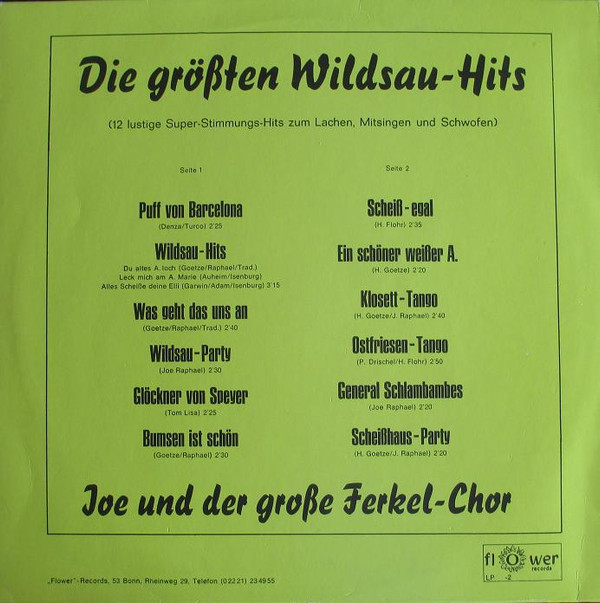 Joe Und Der Große Ferkel-Chor-1