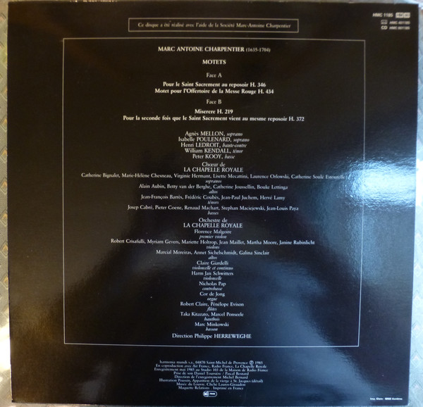 Marc Antoine Charpentier - La Chapelle Royale, Philippe Herreweghe-1