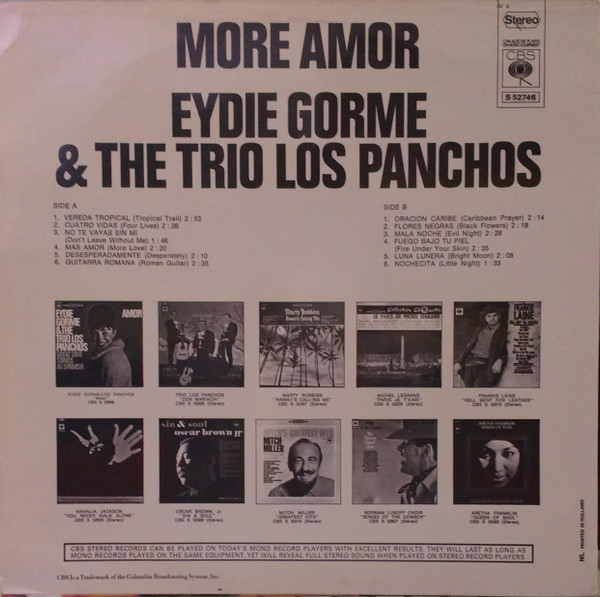 Eydie Gormé, Trio Los Panchos-1