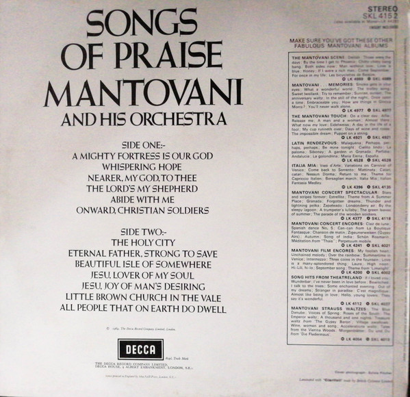 Mantovani And His Orchestra-1