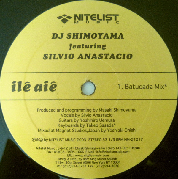 DJ Shimoyama Featuring Silvio Anastacio-1