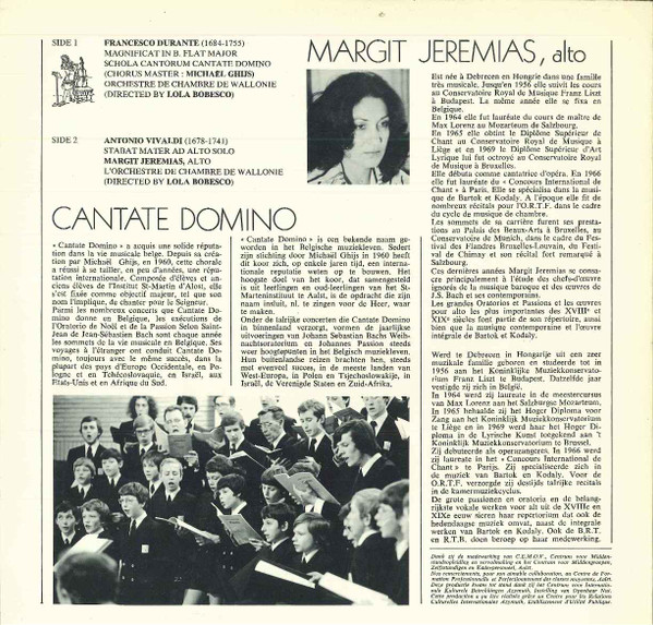 Francesco Durante - Antonio Vivaldi / Lola Bobescu - Margit Jeremiás & Orchestre Royal de Chambre de Wallonie-1