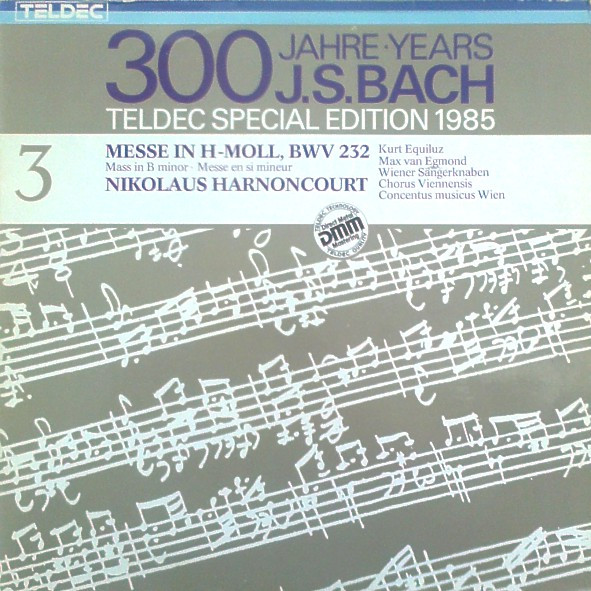 Johann Sebastian Bach - Nikolaus Harnoncourt, Kurt Equiluz, Max van Egmond, Die Wiener Sängerknaben, Chorus Viennensis, Concentus Musicus Wien-0