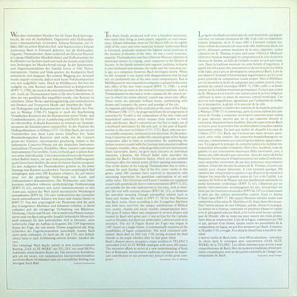 Johann Sebastian Bach - Nikolaus Harnoncourt, Kurt Equiluz, Max van Egmond, Die Wiener Sängerknaben, Chorus Viennensis, Concentus Musicus Wien-1