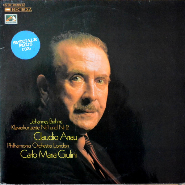 Johannes Brahms - Claudio Arrau, Philharmonia Orchestra, Carlo Maria Giulini-0