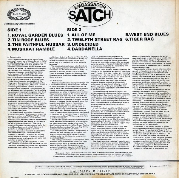 Louis Armstrong And His All-Stars-1