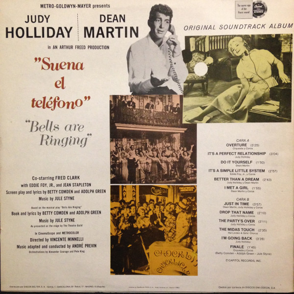 Jule Styne, Betty Comden And Adolph Green - Judy Holliday, Dean Martin-1
