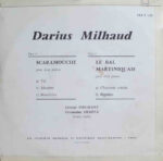 Darius Milhaud / Germaine Smadja, Georges Solchany-1