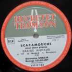 Darius Milhaud / Germaine Smadja, Georges Solchany-2