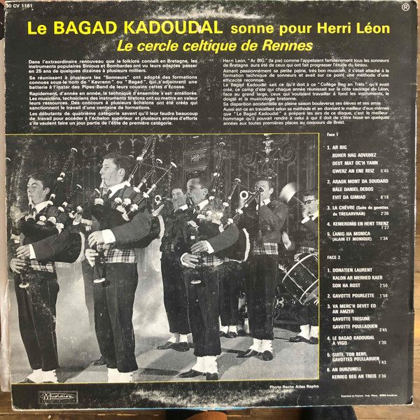 Le Cercle Celtique De Rennes, Bagad Kadoudal De La Kevrenn De Rennes-1