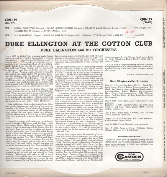 Duke Ellington And His Orchestra-1