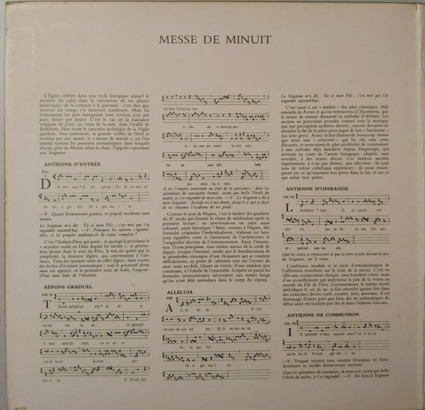 Chœur Des Moines De L'Abbaye Saint-Pierre De Solesmes, Dom Jean Claire-1