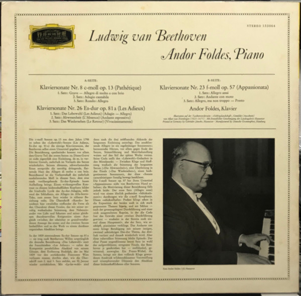 Ludwig Van Beethoven, Andor Foldes-1
