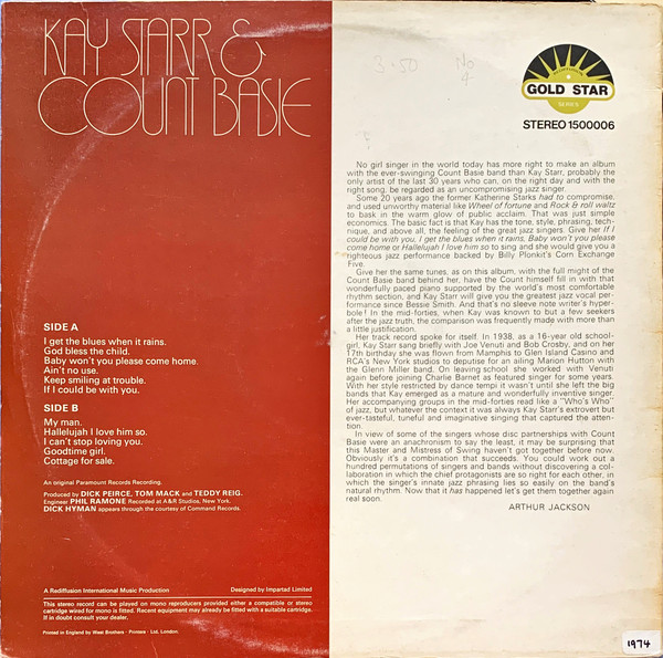 Kay Starr & Count Basie-1